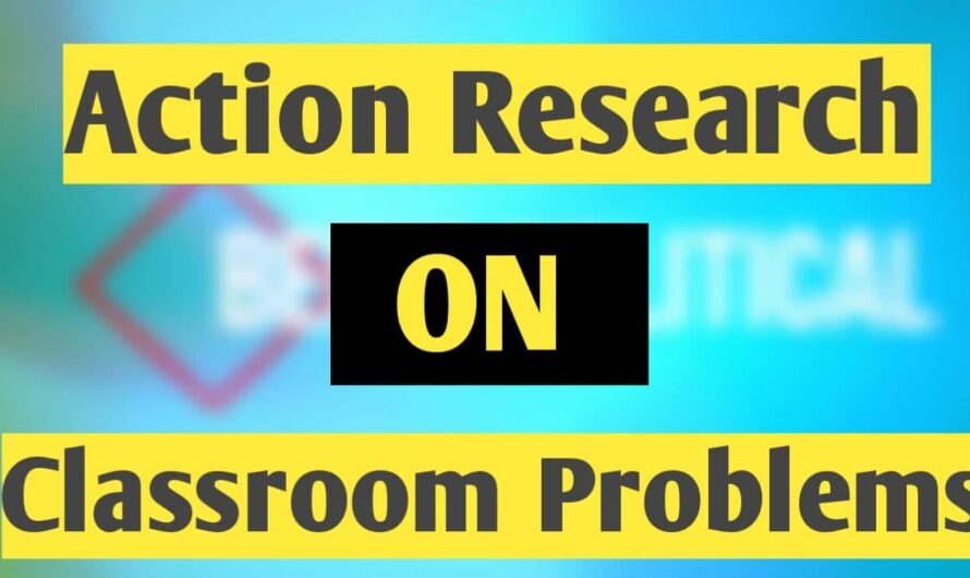 Action Research in Classroom Problems examples of Reading problems