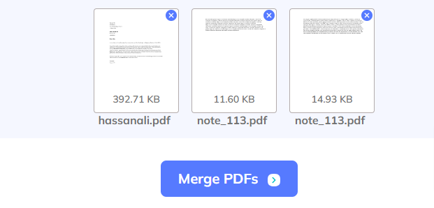 Best PDF Merger for Students: MergePDF.io.